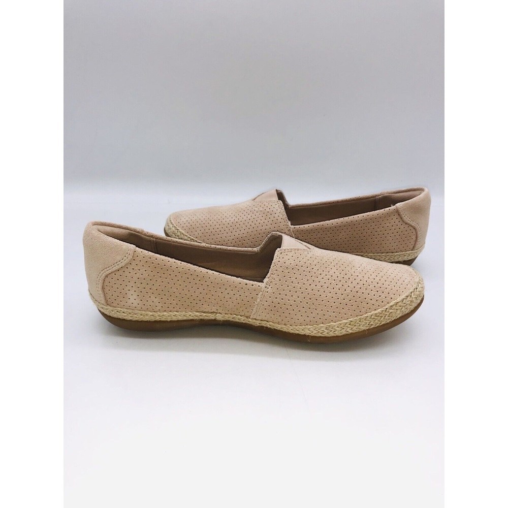 CLARKS Collection Women Danelly Sky Espadrille Slip-Ons Blush Suede, choose size - Picture 9 of 10